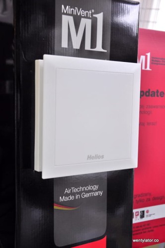 Wentylator łazienkowy Helios M1 100NC timer 2 biegi