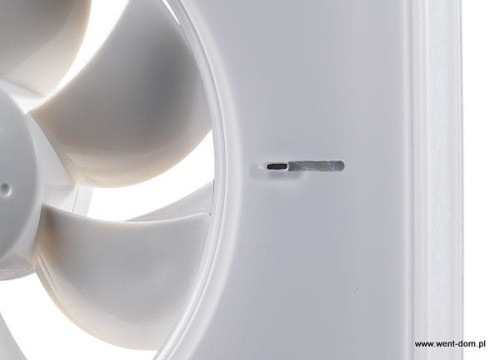 Cichy Wentylator łazienkowy Fresh Intellivent Biały