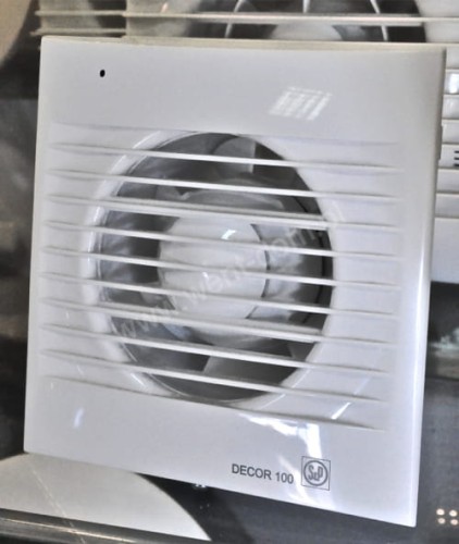 Wentylator łazienkowy DECOR 100CRZ Timer