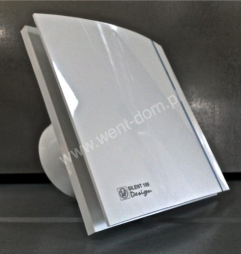 Wentylator łazienkowy Silent Design 100CHZ Czujnik wilgoci + Timer