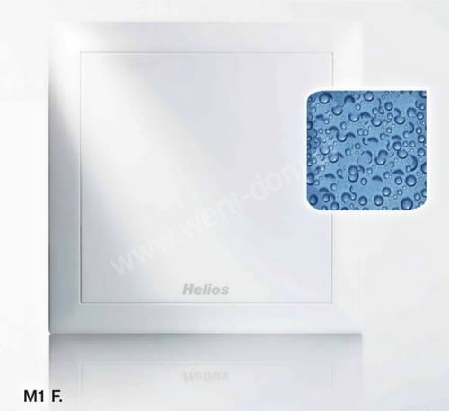 Wentylator łazienkowy Helios M1 120F Czujnik wilgoci i Timer 2 biegi