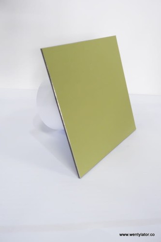 Wentylator łazienkowy dRim 125 Timer złoty szczotkowany