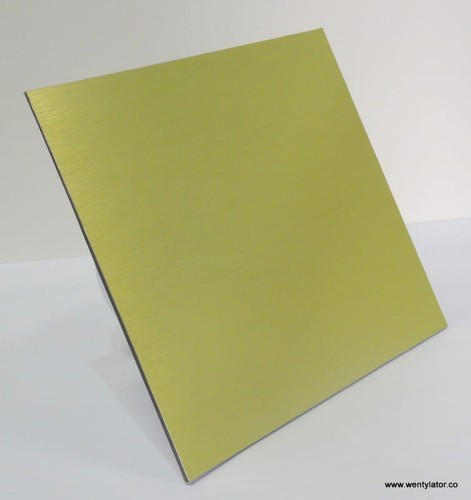 Wentylator łazienkowy dRim 125 Standard złoty szczotkowany