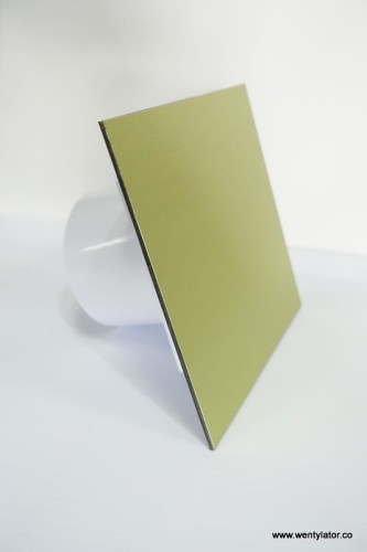 Wentylator łazienkowy dRim 125 Standard złoty szczotkowany