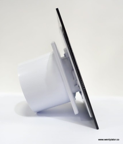 Wentylator łazienkowy dRim 125 Standard czarny połysk