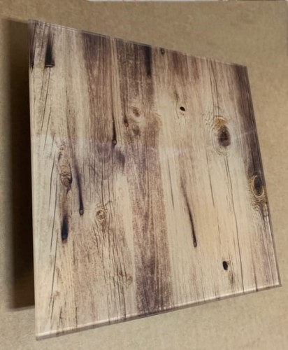 Kratka wentylacyjna szklana wzór drewno