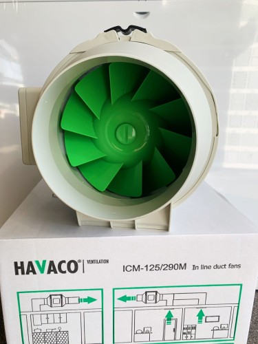 Wentylator kanałowy ICM 125/290M