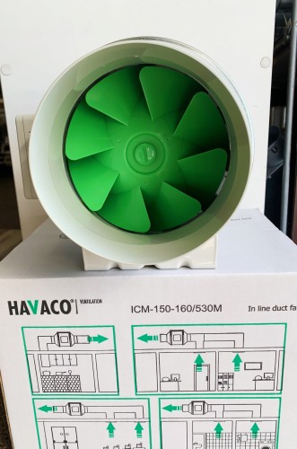 Wentylator kanałowy ICM 150-160/530M