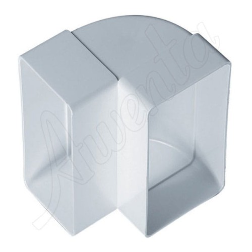 Kolano pionowe do kanału wentylacyjnego 110x55mm 90° Awenta