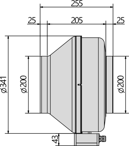 Wentylator kanałowy R 200.3CA Rosenberg