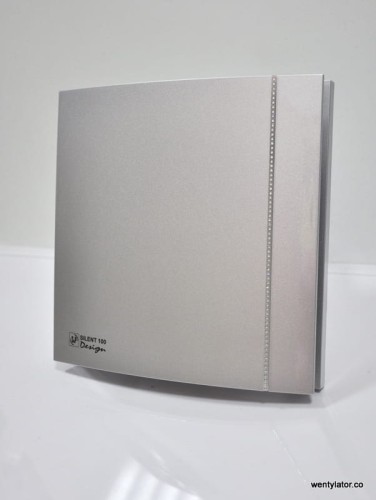 Wentylator łazienkowy Silent 100CZ Swarovski Silver