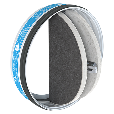 Klapa przeciwpożarowa wentylacyjna fi100 EI120 ppoż