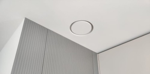 Bezramkowy anemostat gipsowy Ergovent RONDO 160