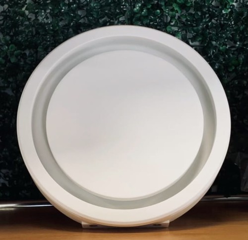 Bezramkowy anemostat gipsowy Ergovent RONDO 100