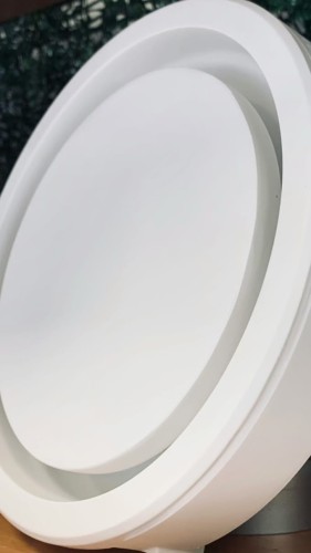 Bezramkowy anemostat gipsowy Ergovent RONDO 100