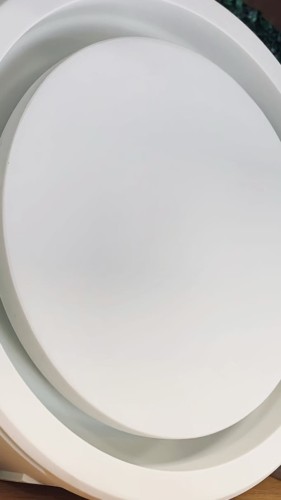 Bezramkowy anemostat gipsowy Ergovent RONDO 100