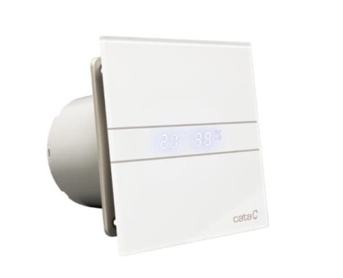Wentylator łazienkowy Cata E120GTH Czujnik wilgoci + Timer Szklany