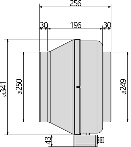 Wentylator kanałowy R 250.3CA Rosenberg