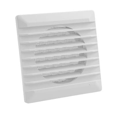 Kratka wentylacyjna Marley fi125 biała 16x16 58702
