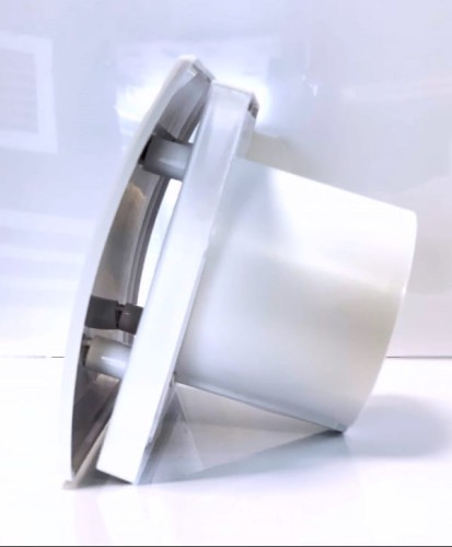 Biały wentylator łazienkowy Cata Silentis 100 Standard