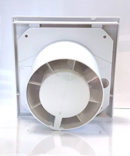 Biały wentylator łazienkowy Cata Silentis 100 Standard