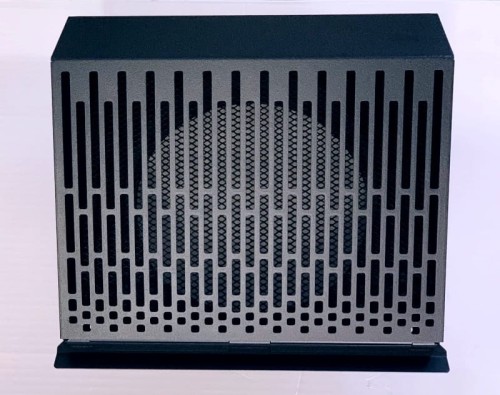 Wyrzutnia wentylacyjna ścienna grafitowa fi 150mm do rekuperacji 