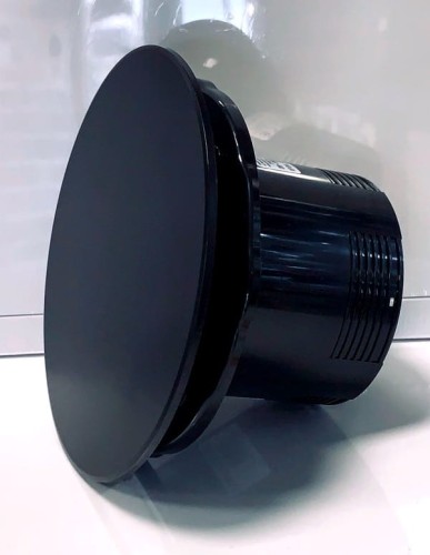 Czarny wentylator łazienkowy Trox WXT100CZ Standard Awenta