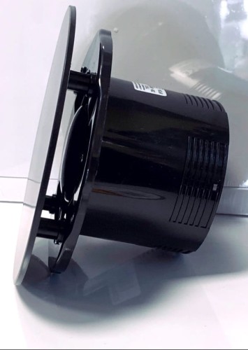 Czarny wentylator łazienkowy Trox WXT100CZ Standard Awenta