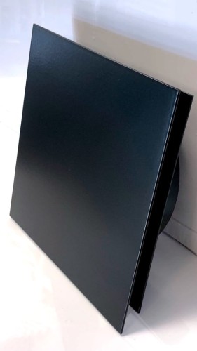 Kratka nierdzewna wentylacyjna fi 100 (okrągły wpust) osłonowa czarna