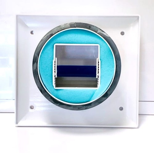 Kratka wentylacyjna ciśnieniowa stałoprzepływowa Silentium CAV Biała fi125