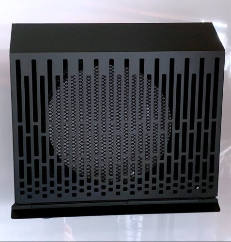 Wyrzutnia wentylacyjna ścienna grafitowa fi 250 do rekuperacji