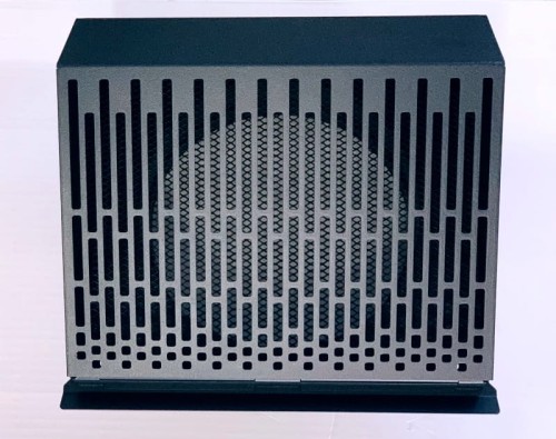 Wyrzutnia wentylacyjna ścienna grafitowa fi 250 do rekuperacji