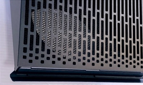 Wyrzutnia wentylacyjna ścienna grafitowa fi 250 do rekuperacji