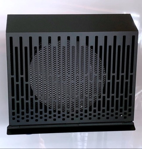 Wyrzutnia wentylacyjna ścienna grafitowa fi 160mm do rekuperacji