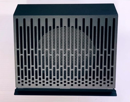 Wyrzutnia wentylacyjna ścienna grafitowa fi 160mm do rekuperacji