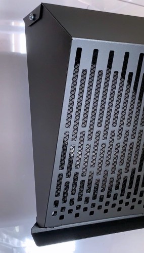 Wyrzutnia wentylacyjna ścienna grafitowa fi 160mm do rekuperacji