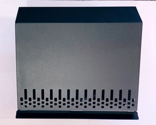 Czerpnia wentylacyjna ścienna grafitowa fi 160mm do rekuperacji