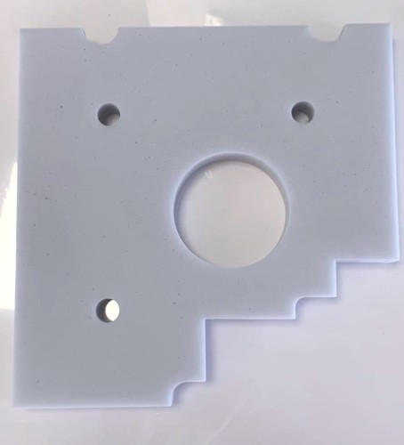 Ramka tłumiąca biała do wentylatorów Helios ELS-VE stary model