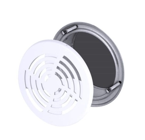 Kratka wentylacyjna 125mm biała żaluzja Velite