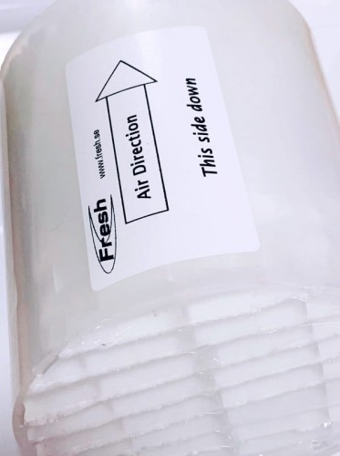 Filtr antysmogowy do nawietrzaka ściennego fi100