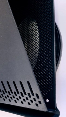 Czerpnia wentylacyjna ścienna grafitowa fi 200 do rekuperacji