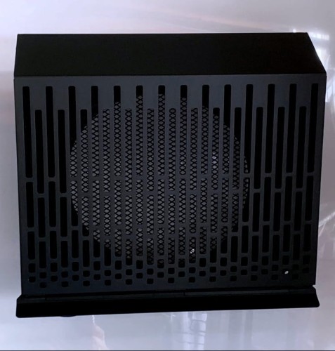 Wyrzutnia wentylacyjna ścienna grafitowa fi 200 do rekuperacji