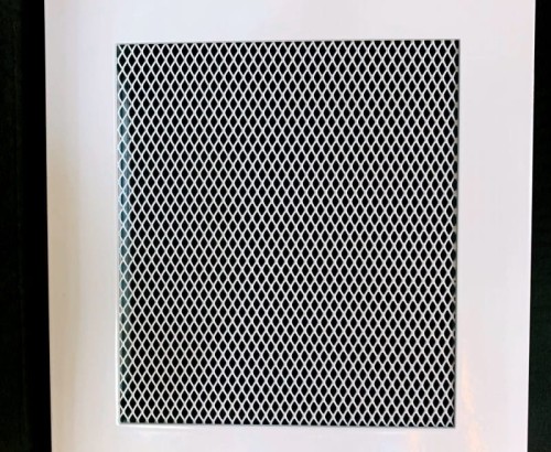 Kratka wentylacyjna biała 14 x 16,5cm