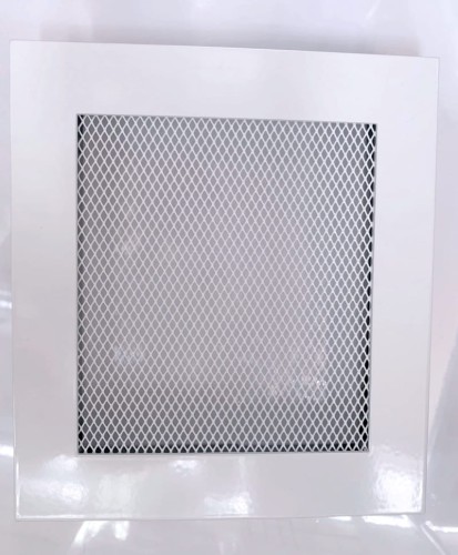 Kratka wentylacyjna biała 14 x 16,5cm