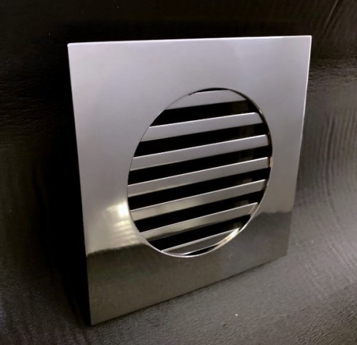 Kratka nierdzewna wentylacyjna KRO poler fi100mm