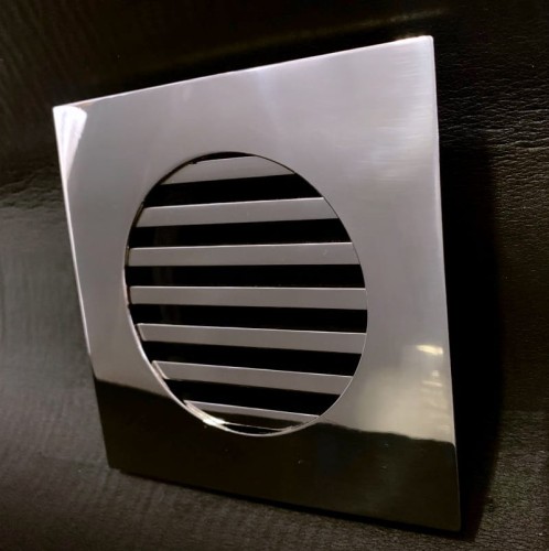 Kratka nierdzewna wentylacyjna KRO poler fi100mm