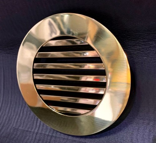 Kratka wentylacyjna mosiężna pręty poler 