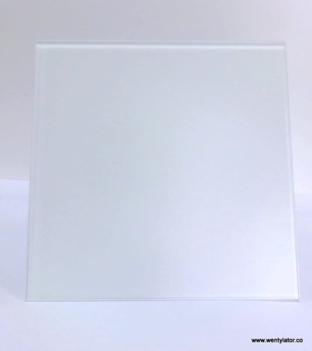 Wentylator łazienkowy dRim 100 Czujnik Ruchu szklany front biel mat