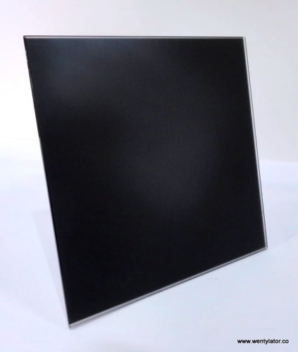 Wentylator łazienkowy dRim 100 Czujnik Ruchu Szkło czarny Mat 