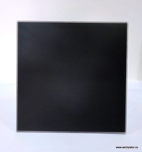 Wentylator łazienkowy dRim 100 Czujnik Ruchu Szkło czarny Mat 